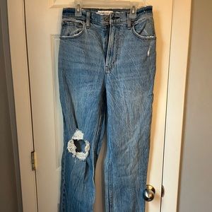 Abercrombie & Fitch 90s Straight Ultra High Rise Jeans